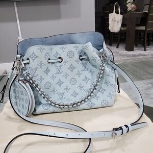 Louis Vuitton Light Blue Monogram Bag